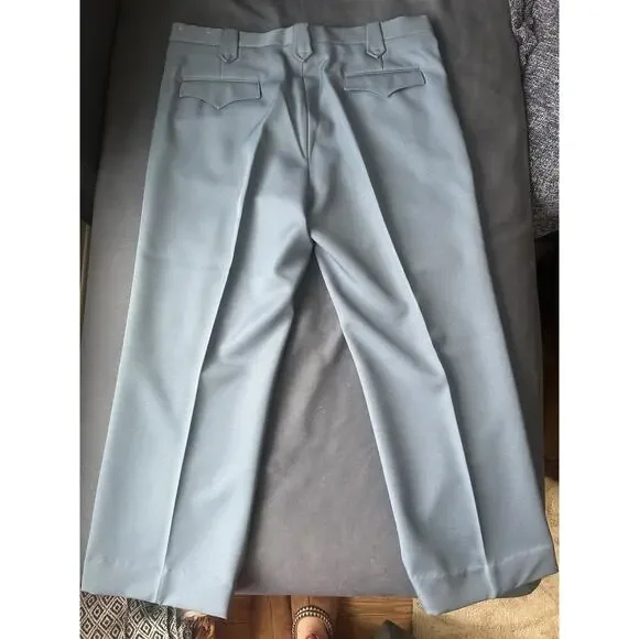 Circle S Mens Western Suit 42R Blazer 38 Pants Gray 2Pc Dallas TX Yokes Cowboy